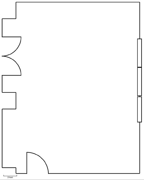 Photo of the hotel Sofitel New York: Bastille floor plan 600px