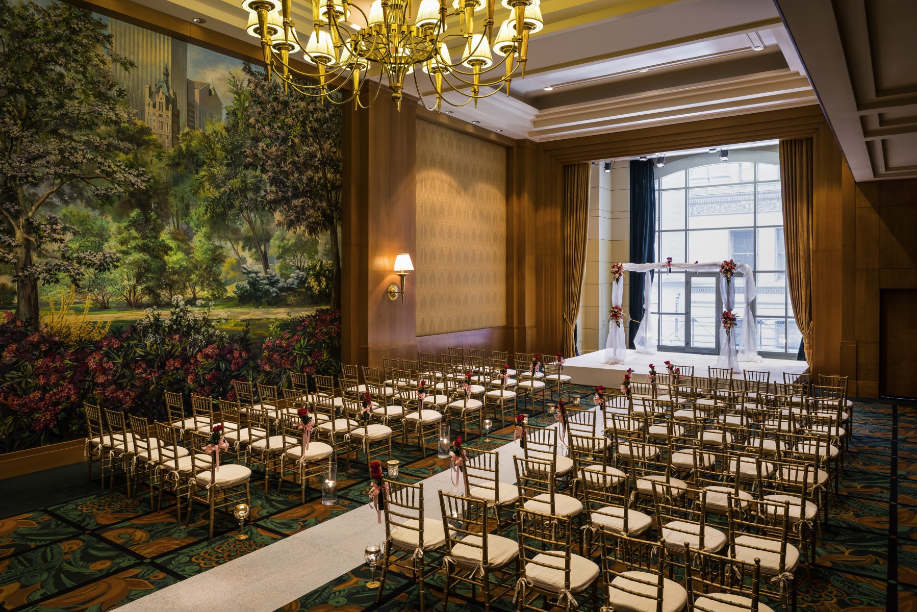 Photo of the hotel Sofitel New York: Wedding reception ballroom diagnol