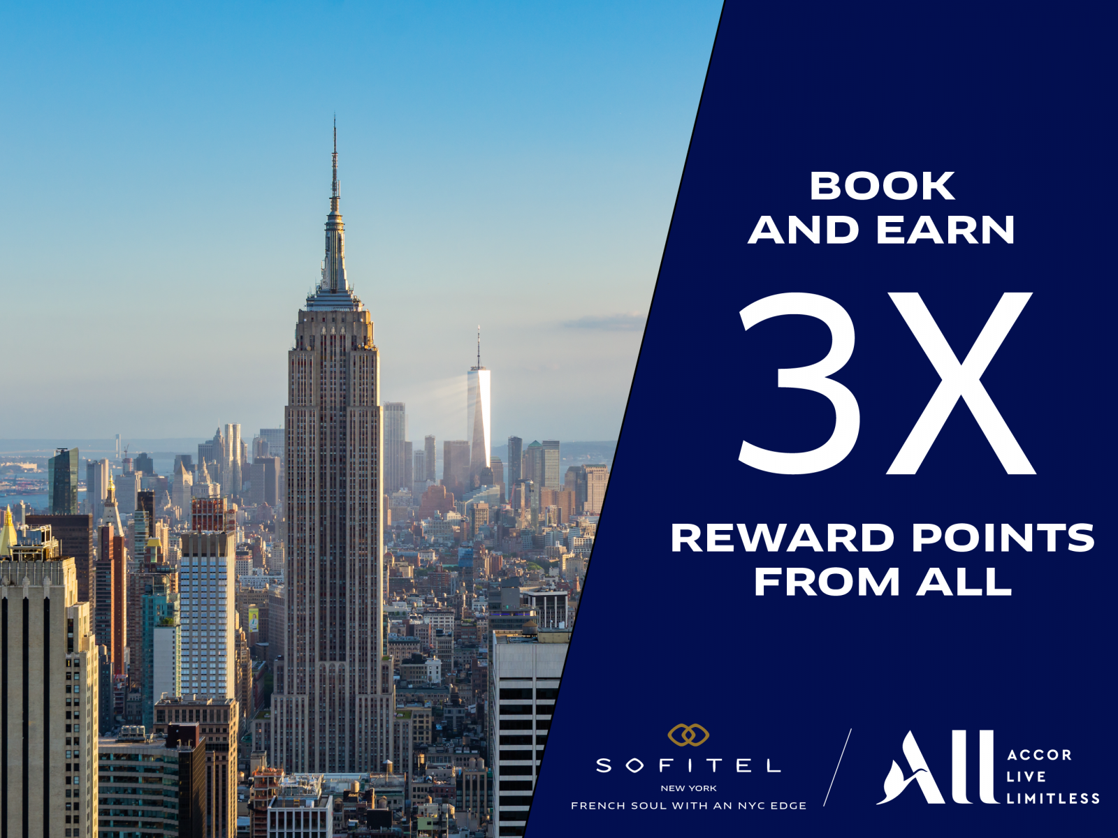 Photo of the hotel Sofitel New York: All 3x points adv2