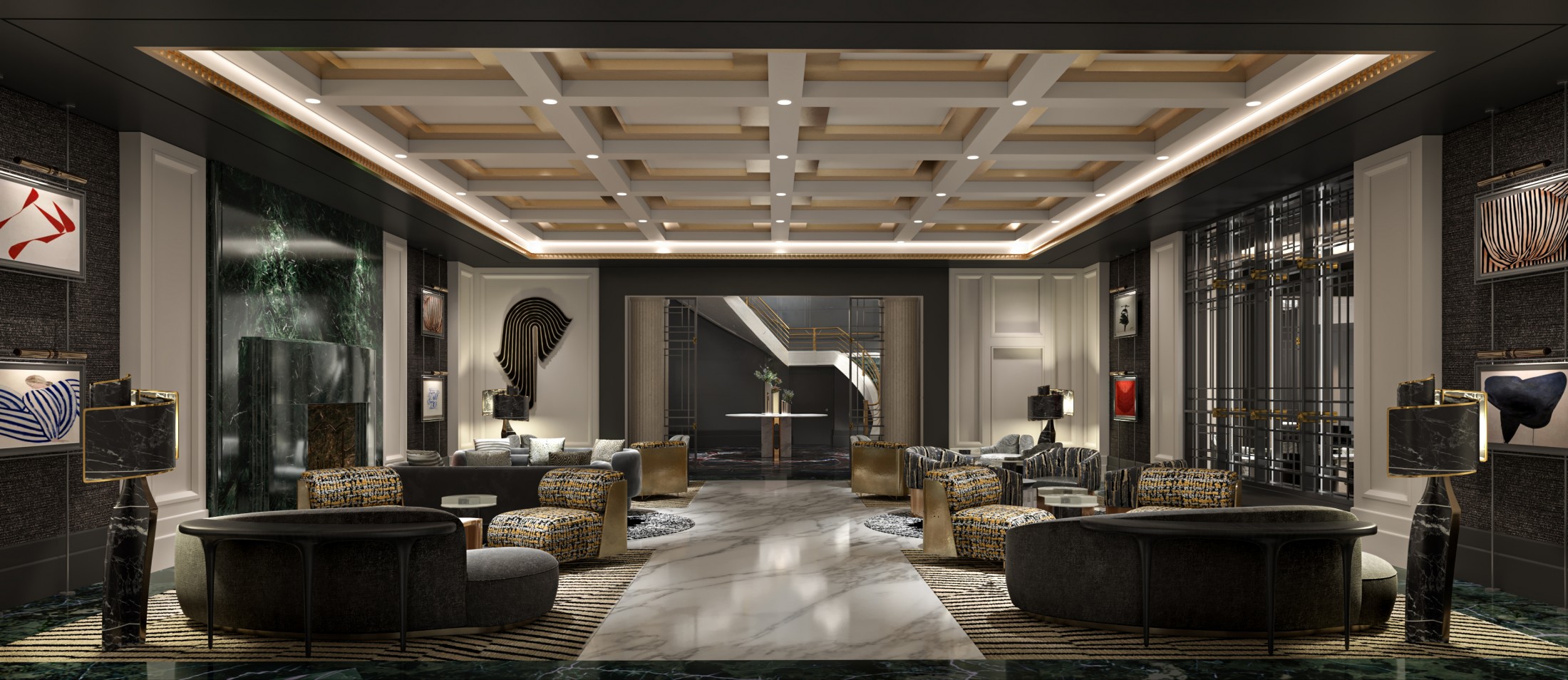Photo of the hotel Sofitel New York: Lobby living room